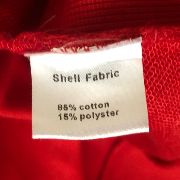 Wren + Glory Red Nice Hand Painted Sweatshirt Christmas One Size - Picture 6 of 7